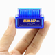 Автосканер OBD2 ELM327 Bluetooth 12В 45мА для диагностики автомобилей размер 48х30х25 мм - изображение 2