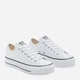 Trampki damskie materiałowe do kostki Converse Chuck Taylor All Star Lift Leather 561680C 37 (6.5US) Białe (888755796368) - obraz 2