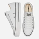 Trampki damskie materiałowe do kostki Converse Chuck Taylor All Star Lift Leather 561680C 37 (6.5US) Białe (888755796368) - obraz 5