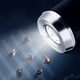Парасолька з Led-ліхтариком від дощу, сонця. діаметр 98 см, автоматична парасолька, 10 спиць, zont_2_light-blue - зображення 5