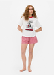 Женская пижама Primark Disney Character Short Pyjamas XXS Хлопковый для дома и сна Красный (9017) - изображение 1