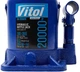 Домкрат Vitol гидравлический телескоп 20 т в коробке min 185 мм – max 350 мм 9.2 кг (ДБ-20002H/JX0111) - изображение 5