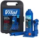 Домкрат гидравлический бутылочный Vitol 2 т чемодан 181-345 мм 2.63 кг (T90204S) - изображение 8