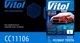 Тент автомобильный Vitol CC11106 L серый, 482х178х119 см (F 170T/CC11106 L) - изображение 2