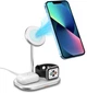 Зарядное устройство Energizer WCP303 3-in-1 15W Magnetic Wireless Fast Charger White (WCP303) - изображение 2