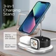 Зарядное устройство Energizer WCP303 3-in-1 15W Magnetic Wireless Fast Charger White (WCP303) - изображение 5