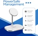 Зарядное устройство Energizer WCP303 3-in-1 15W Magnetic Wireless Fast Charger White (WCP303) - изображение 10