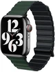 Pasek Beline Magnetic Pro do Apple Watch Series 1/2/3/4/5/6/7/8/SE/SE2/Ultra 42-49 mm Black/Green (5905359818748) - obraz 1