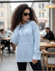 Худі жіночий з каптуром Anastasimo блакитний L-2XL (445) - изображение 1