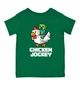 Дитяча футболка для хлопчика Спиногриз Minecraft Chiken jockey СПИ-09114 122 см Зелений - зображення 1