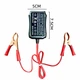 Універсальний автомобільний зарядний пристрій від акумулятора Clip Charger 3 USB DC Charger чорний 12 і 24 вольти - зображення 3