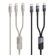 Кабель Hoco U139 Type-C на Type-C + Type-C 100 Вт 1.2м - зображення 6
