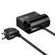 Мережевий подовжувач Hoco AC34 Win 2500W PD70W+QC3.0 (2xAC+3xType-C+1xUSB) 1.5m - зображення 4
