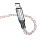 Кабель з підсвіткою Hoco U112 Shine USB-A на Type-C 1м - зображення 5