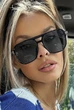 Солнцезащитные очки No Brand авиатор Pilot черные - изображение 4