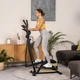 Эллиптический тренажер Орбитрек магнитный Orbi-trek Hop-Sport HS-003C Focus до 120 кг Черный с золотым - изображение 9