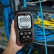 Багатофункціональний кабельний тестер, трасошукач NOYAFA NF-8509, PoE + мультиметр 2 в 1 - зображення 6