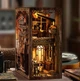 Букнук ретро кавʼярня, DIY Book Nook Serenity Coffee House з підсвіткою для самостійного складання - изображение 1