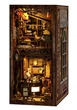 Букнук ретро кавʼярня, DIY Book Nook Serenity Coffee House з підсвіткою для самостійного складання - изображение 5