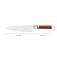 Ніж Fiskars Norden для шеф-кухаря великий (1026419) (6424002008743) - зображення 8