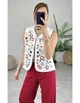 Жилетка з вишивкою 2XL білий (5821) - изображение 2