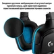 Комп'ютерна гарнітура Logitech G432 7.1 Surround Sound Black/Blue (981-000770) - зображення 5