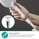 Душовий шланг hansgrohe Isiflex 160 cm, білий матовий 28276700 - изображение 2