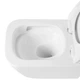 Унітаз подвесной безободковый TOBIO TB-203, торнадо смыв, сиденье Soft Close дюропласт - изображение 8