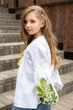 Вишиванка для дівчинки Trend Каштанчики 110 Білий (SOLDKASH) - зображення 5