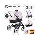 Коляска для ляльок Smoby Maxi-Cosi 3 в 1. Рожева перлина зі знімною люлькою, 55 x 39 x 64 см, 3+ (7600253121) - зображення 6
