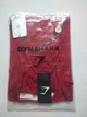 Майка чоловіча спортивна для силових тренувань та бігу Gymshark бордова L - зображення 11