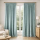 Комплект штор 2 шт 150х260 см, Soft Velvet Lux шторы, гардины, портьеры на штоной тесьме V-26 ментол - изображение 1