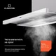 Вытяжка кухонная Klarstein Mariana Neo 90 640 м³/час (10045391) - изображение 4