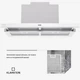 Вытяжка кухонная Klarstein Mariana Neo 90 640 м³/час (10045391) - изображение 6