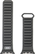 Ремінець Audi Logo Synthetic Ring для Apple Watch 44/45/46/49 mm Black (6955250228770) - зображення 3