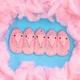 Маршмеллоу Peeps Marshmallow Cotton Candy Chicks Курчата 42г - зображення 2