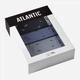 Набор трусов боксеров мужских хлопковых Atlantic 3MH-227 DEN/GRA/SZAC 2XL 3 шт Серый/Синий/Черный (5907086023761) - изображение 6
