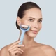 Электронный роллер для лица и тела с микроиглами GESKE MicroNeedle Face&Body Roller 8в1 аквамариновый - изображение 2
