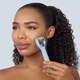 Электронный роллер для лица с микроиглами GESKE MicroNeedle Face Roller 9в1 аквамариновый - изображение 2