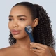 Электронный роллер для лица с микроиглами GESKE MicroNeedle Face Roller 9в1 синий - изображение 2