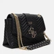 Сумка женская Guess Violet 24920 Черная (H2000029559853) - изображение 4