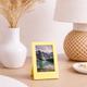 Фоторамка для Fujifilm Instax mini, Canon Zink, Polaroid Go фотографий, 9х6 см Желтый - изображение 5