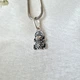 Серебряная подвеска Жабка с Монеткой серебро 925 пробы черненное 3208ч 2.10г - изображение 1