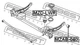 Отбойник амортизатора MAZDA MPV (LW) 1999-2006 г. - изображение 2