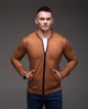 Бомбер чоловічий повсякденний у стилі casual L коричневий 4319342s3 - изображение 7