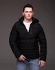 Куртка чоловіча демісезонна утеплена з капюшоном 3XL чорна 4182887s5 - зображення 4