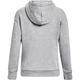 Худи женское Under Armour ESSENTIAL FLEECE серое XS 1373033-011 - изображение 2