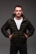 Куртка чоловіча демісезонна стьобана 2XL хакі 4412320s4 - зображення 3