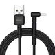 Угловой USB Type-C кабель Golf GC-69, черный - изображение 3