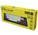 Клавіатура механічна ігрова HATOR HTK-4160-UA Skyfall 65 PRO Wireless Aurum Vanila Silent Switch USB, 2,4 ГГц, BT 5.3 Black-White - зображення 7